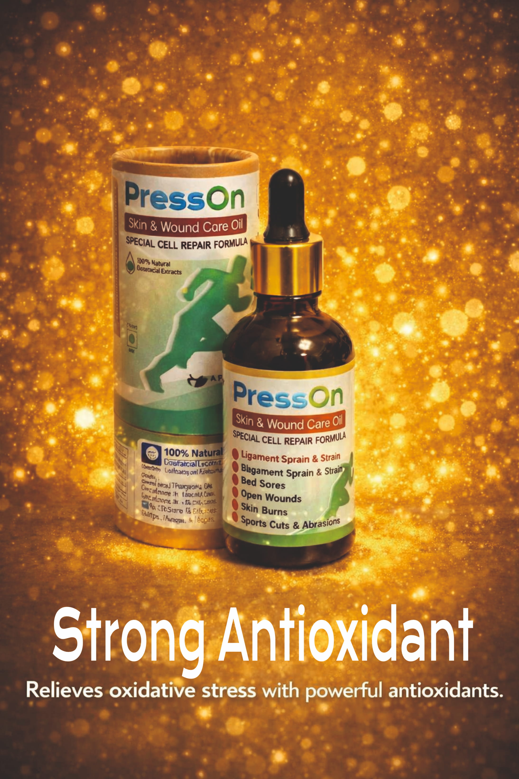 PressOn - Strong Antioxidant, for bed-sore treatement
